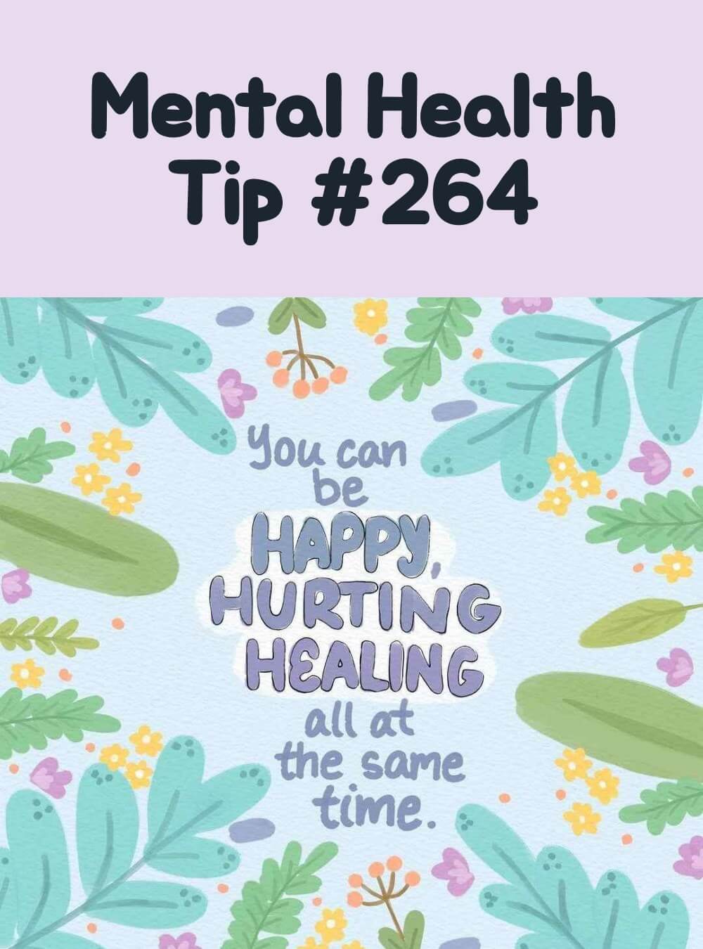 Emotional Well-being Infographic | Mental Health Tip #264
